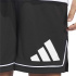 Pantalons Basket-ball adidas Bos Homme noir et blanc