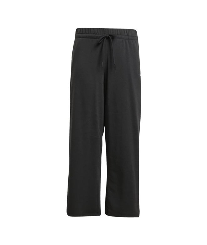 Pantalons adidas W Sl Fc Inc Noir/Blanc