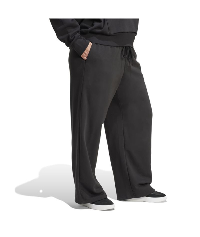 Pantalons adidas W Sl Fc Inc Noir/Blanc