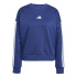 adidas W 3 Stripes Fl Azul Moletom