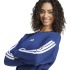 adidas W 3 Stripes Fl Azul Moletom