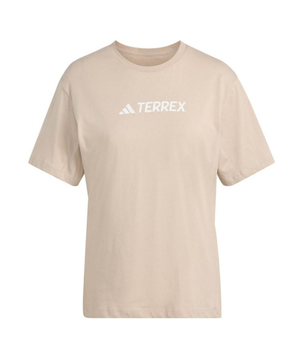 Camiseta Mulher adidas Tx Logo Pink Montanha