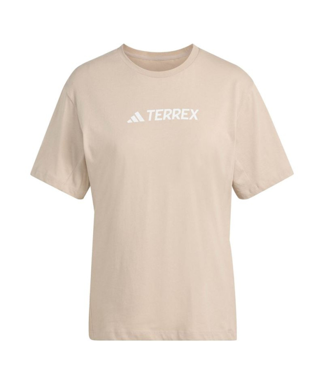 Camiseta Mulher adidas Tx Logo Pink Montanha