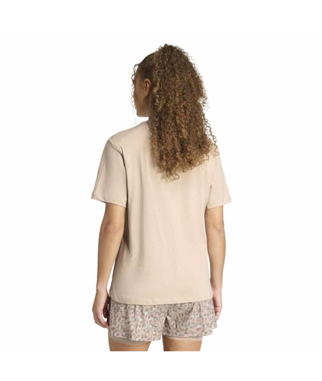 Camiseta Mulher adidas Tx Logo Pink Montanha