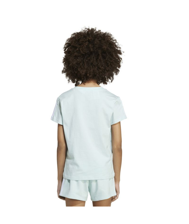 Camiseta adidas Jg 3 Stripes 160 Menina Menhal...