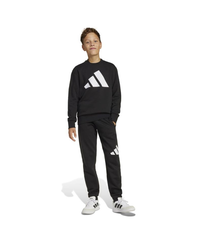 Ensemble Enfant adidas Bl Fl Jog 240 Noir/Blanc