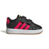 Sapatilhas Infantil adidas Grand Court 3.0 CF, preto/vermelho/limluc