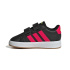 Sapatilhas Infantil adidas Grand Court 3.0 CF, preto/vermelho/limluc