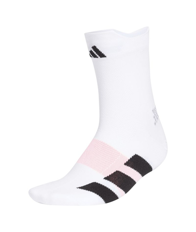 Meias Running adidas Run Adiz Qrtr brancas/pretas