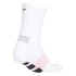 Meias Running adidas Run Adiz Qrtr brancas/pretas