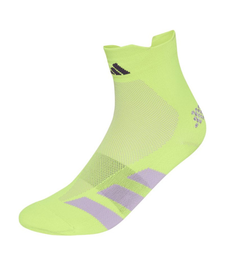 Chaussettes Running adidas Adiz Qrtr jaunes
