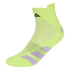 Meias Running adidas Adiz Qrtr amarelas