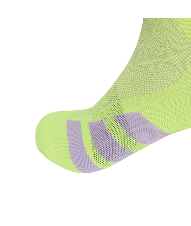 Meias Running adidas Adiz Qrtr amarelas