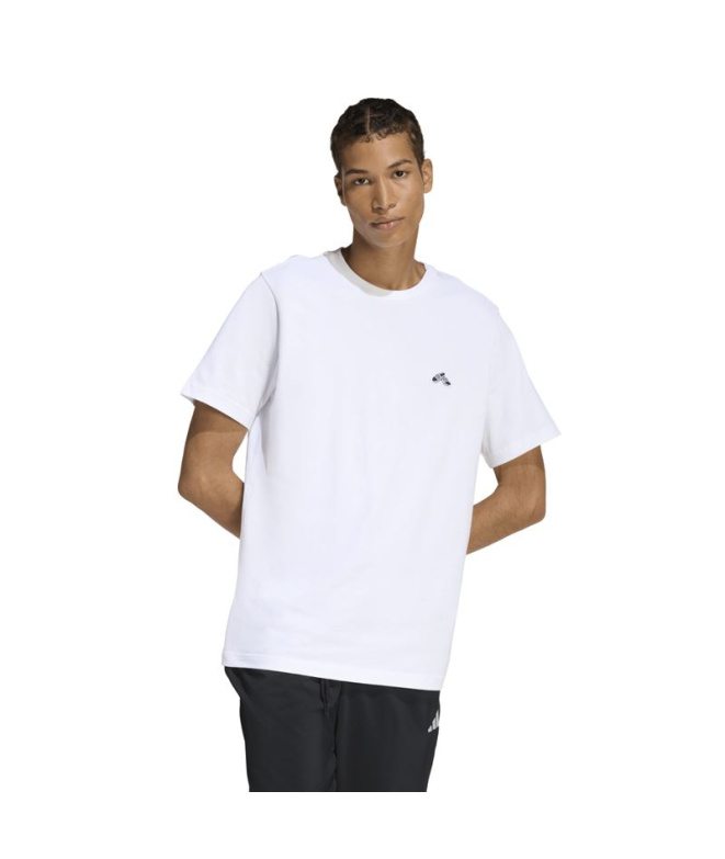T-shirt blanc adidas S Slide Tr Homme