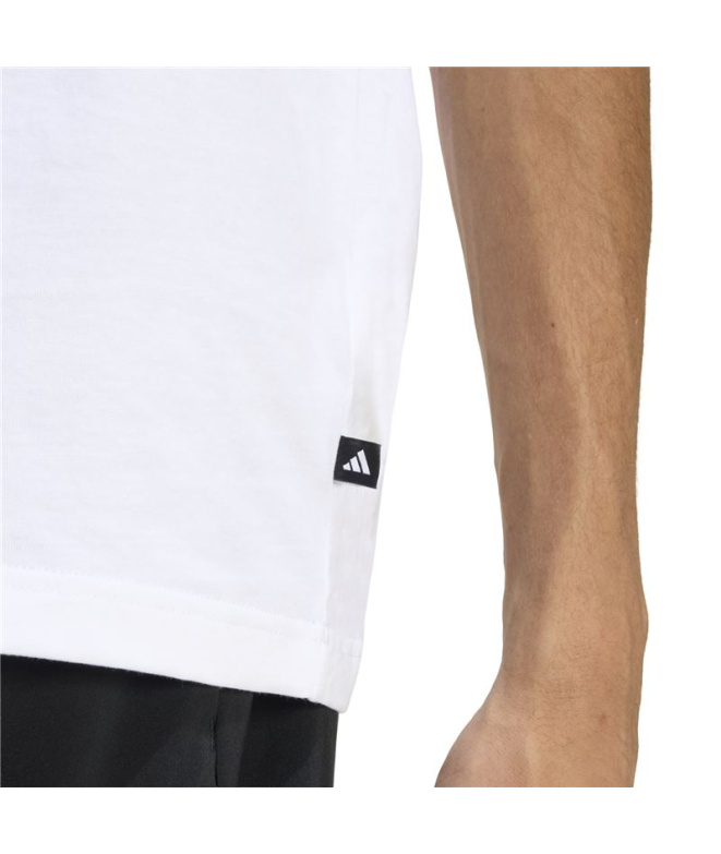 T-shirt blanc adidas S Slide Tr Homme