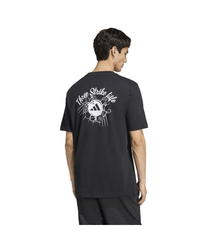 Camiseta preta Homem adidas Nov Bowl
