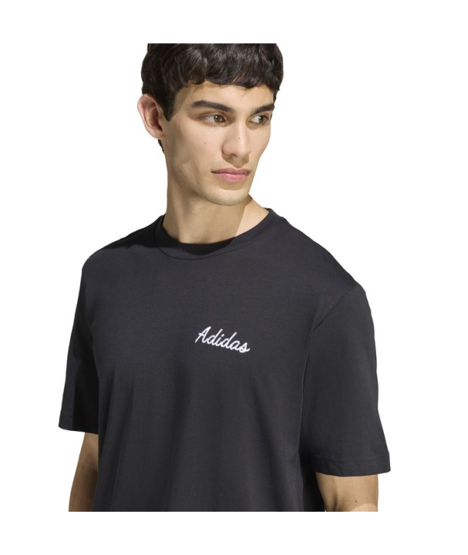 Camiseta preta Homem adidas Nov Bowl