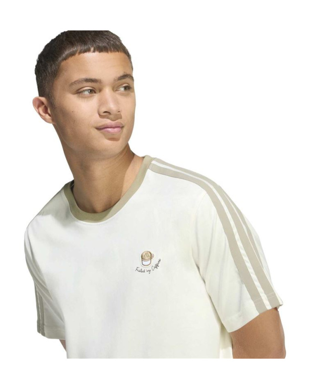 T-shirt blanc adidas Coffee Cup Homme