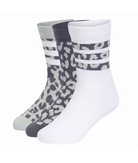 Chaussettes Enfant adidas Yg Leo 3Pp Onau/Sama/Blanc