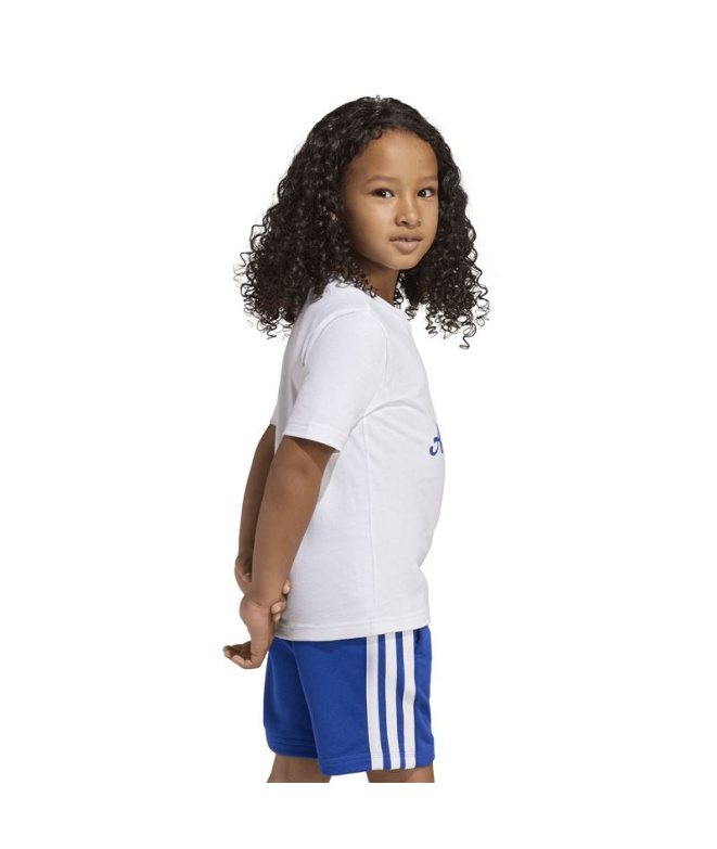 Camiseta adidas Lk Food Infantil Blanco