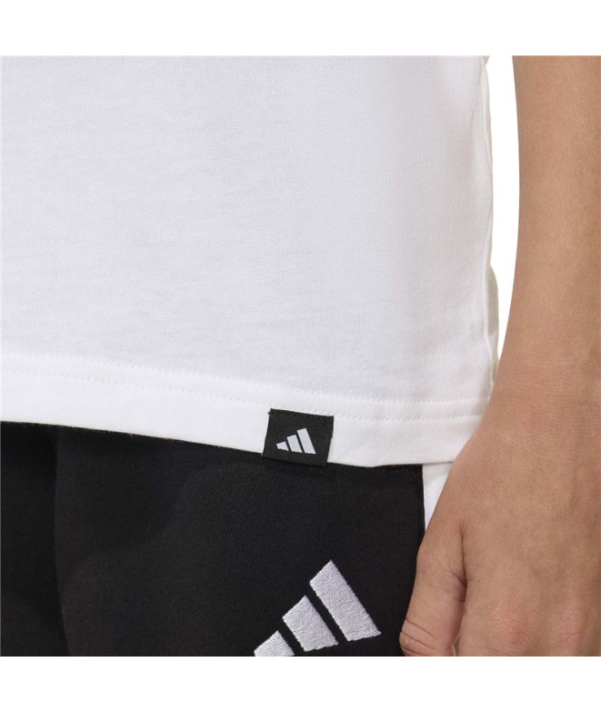 T-shirt de football blanc adidas Enfant