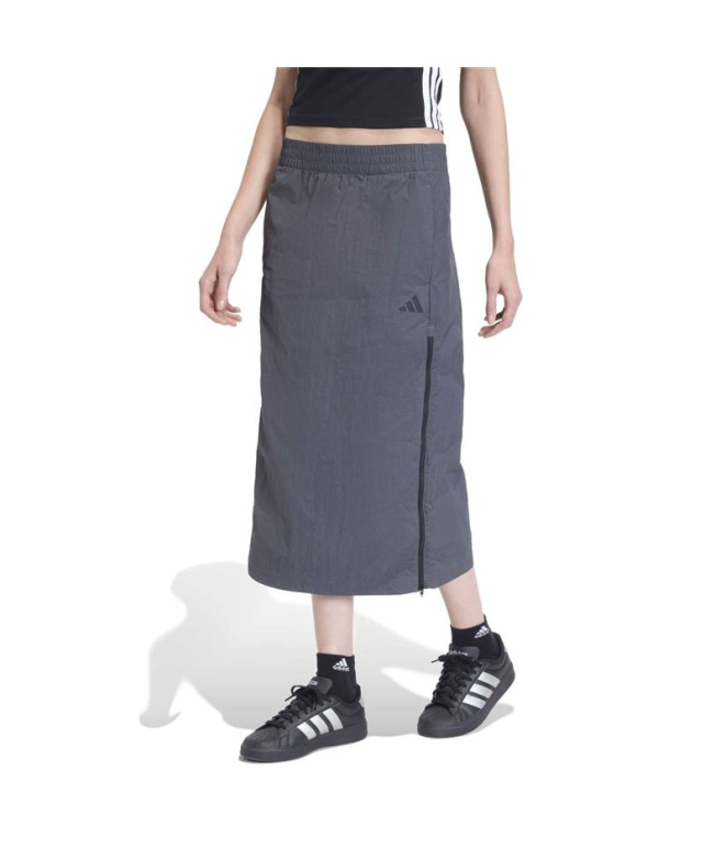 Falda adidas Ct Wv Z Skrt Mujer Gris