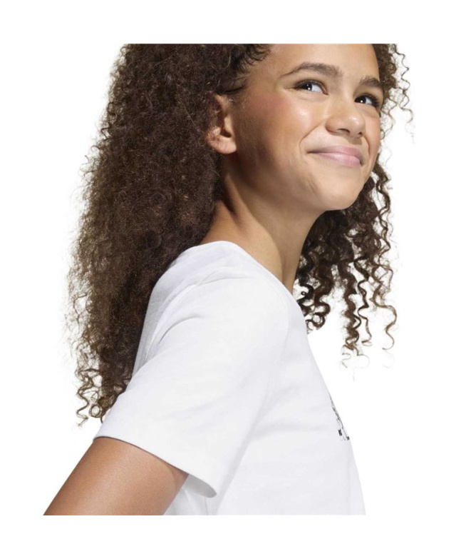 Camiseta adidas Jg Animal T2 Niña Blanco