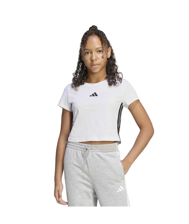 T T-shirt adidas Jg 3 bandes pour bébé Fille ,...