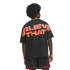Camiseta Basquetebol Homem adidas Anted BT2, preta/vermelha