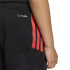 Pantalones de Fútbol adidas Tiro26C Shoy Infantil Negro / Rojo Semilúcido