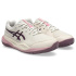Zapatillas de Tenis Asics Gel-Resolution X Clay Infantil Soft Oat/Dark Aubergine