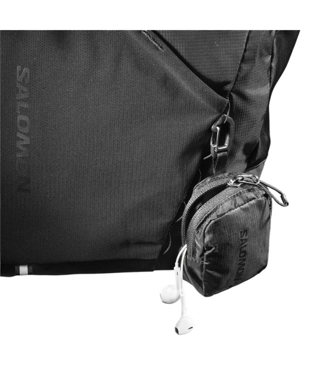 Mochila ombro Salomon ACS preta Montanha