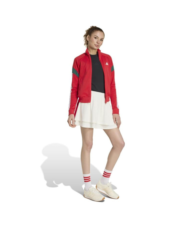 Saia Mulher adidas Her branca/cordão/branca