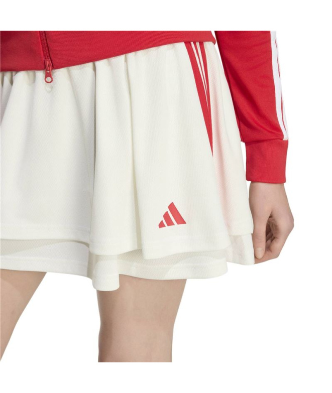 Saia Mulher adidas Her branca/cordão/branca