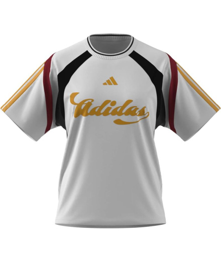 Camiseta Mulher adidas Her branca/preta/Tepore/Doruni