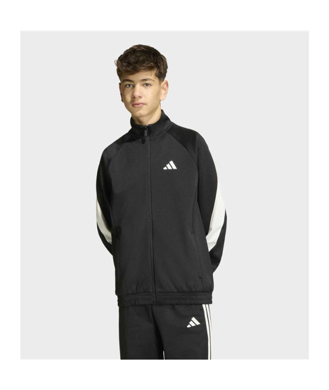 Veste adidas Std Enfant noir et blanc