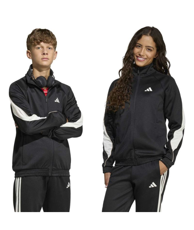 Veste adidas Std Enfant noir et blanc