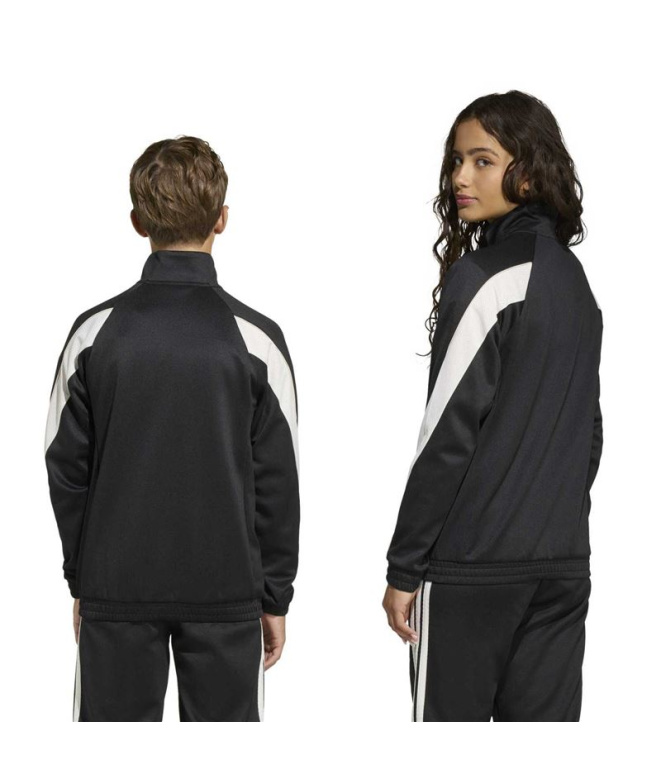 Casaco Infantil adidas Std preta/branca