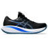 Chaussures Running Asics Gel-Cumulus 28 Homme , noir/bleu fluo