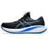 Chaussures Running Asics Gel-Cumulus 28 Homme , noir/bleu fluo