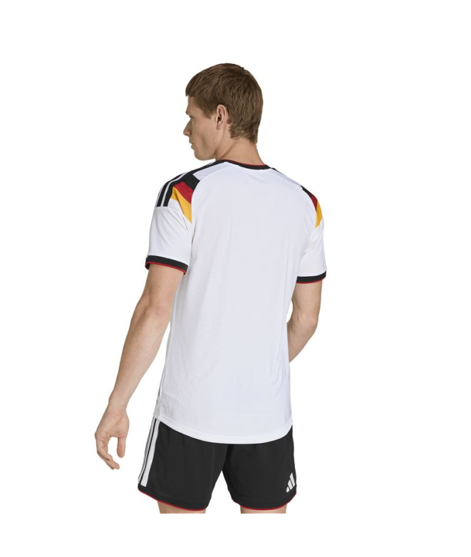 Camiseta Futebol branca Homem adidas Dfb H Au