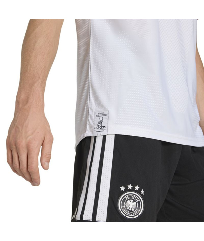 Camiseta Futebol branca Homem adidas Dfb H Au