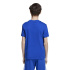 Camiseta adidas com logo grande, tamanho 160 Infantil , azul/azul/azul