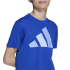 Camiseta adidas Big Logo 160 Infantil Azul/Azul/Azul
