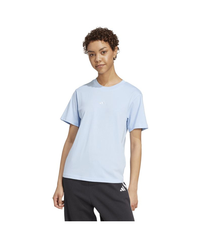 Camiseta Adidas Essentials Small Logo Mujer...