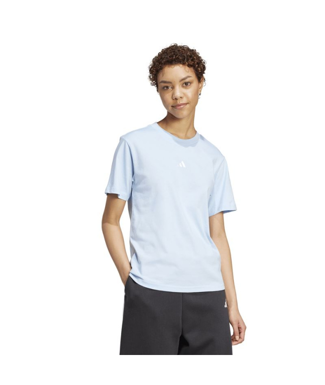 Camiseta Adidas Essentials com Logo Pequeno...