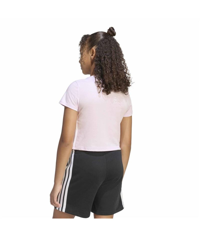 T-shirt adidas Jg 3 bandes pour bébé Fille...