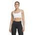 Sutiã esportivo adidas All Me Ls branco Fitness