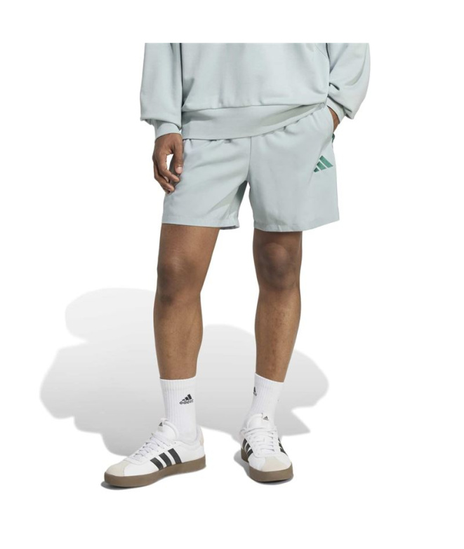 Homem adidas 3Stripes Chelsea Calça Sama/Verde