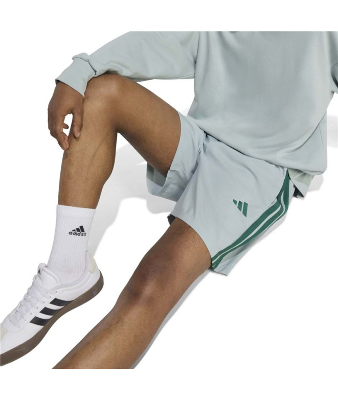 Homem adidas 3Stripes Chelsea Calça Sama/Verde